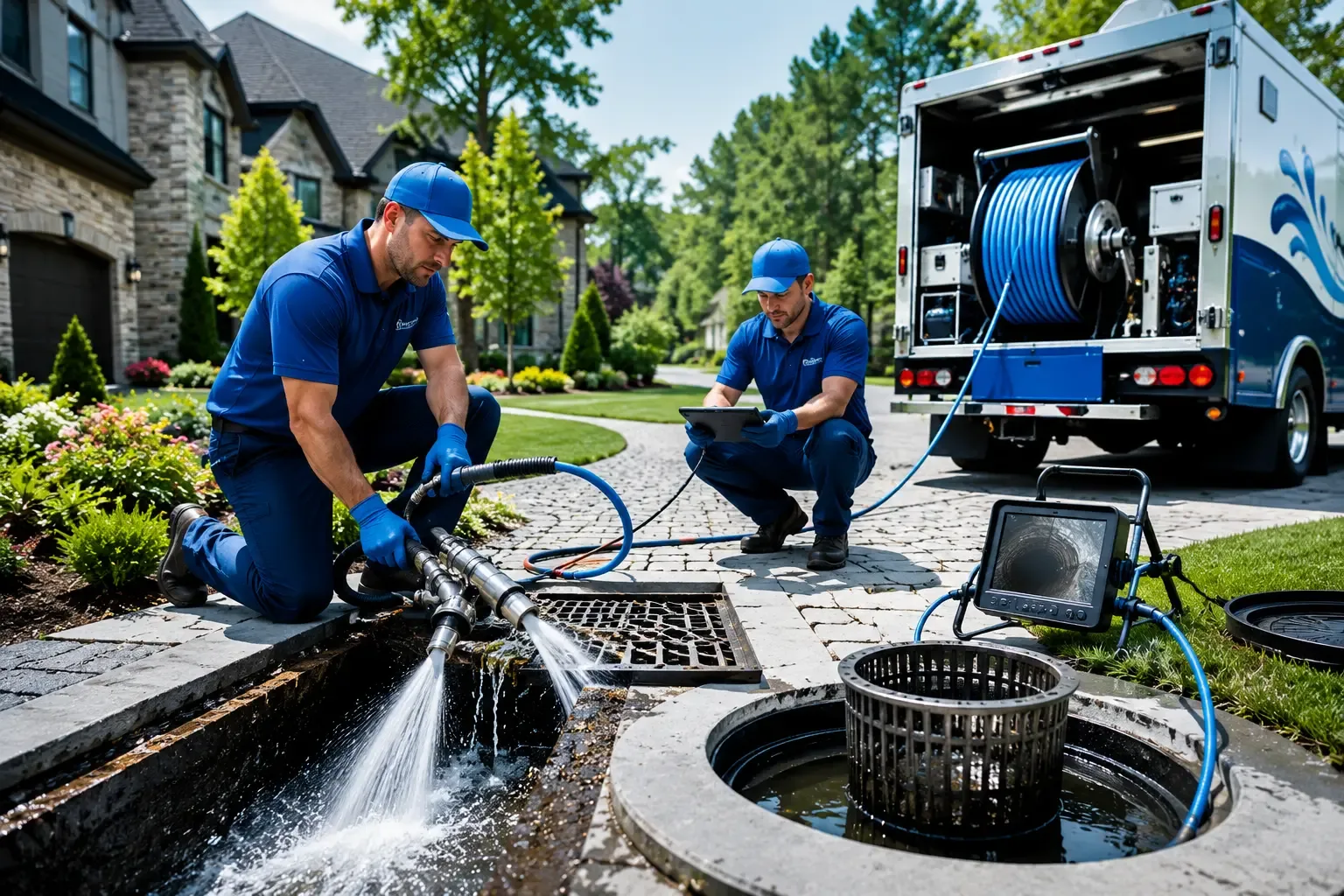 Local outdoor drain cleaning professionals in Red Oak, VA